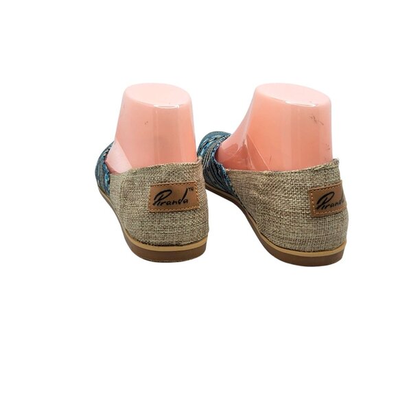 Piranda Womens Take a Walk in our Shoes Slip On Flats - Picture 6 of 8